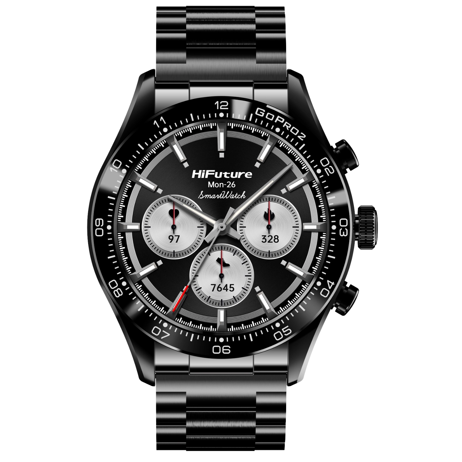 Smartwatch HiFuture GO Pro2 AMOLED Czarny