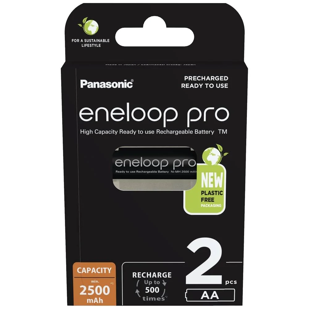 Akumulator Panasonic Eneloop Pro AA 2500mAh 2szt.