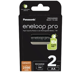 Akumulator Panasonic Eneloop Pro AA 2500mAh 2szt.