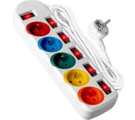 Vayox VA0257 5 gniazd 2m Biały