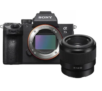 Aparat Sony Alpha a7 III (ILCE-7M3K) + FE 50mm f/1,8