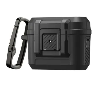 Etui na słuchawki Spigen Lock Fit do AirPods Pro 3 Czarny