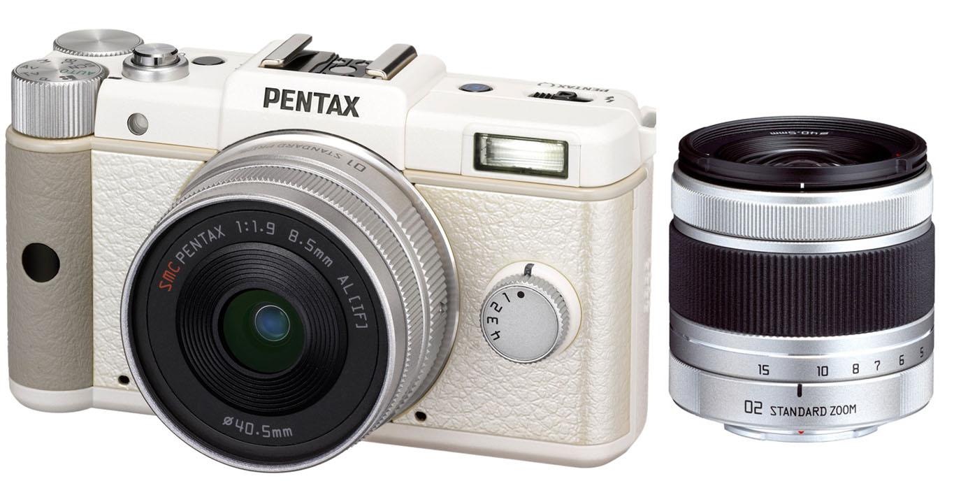 Pentax Q + 8.5 mm + 5-15 mm (biały)