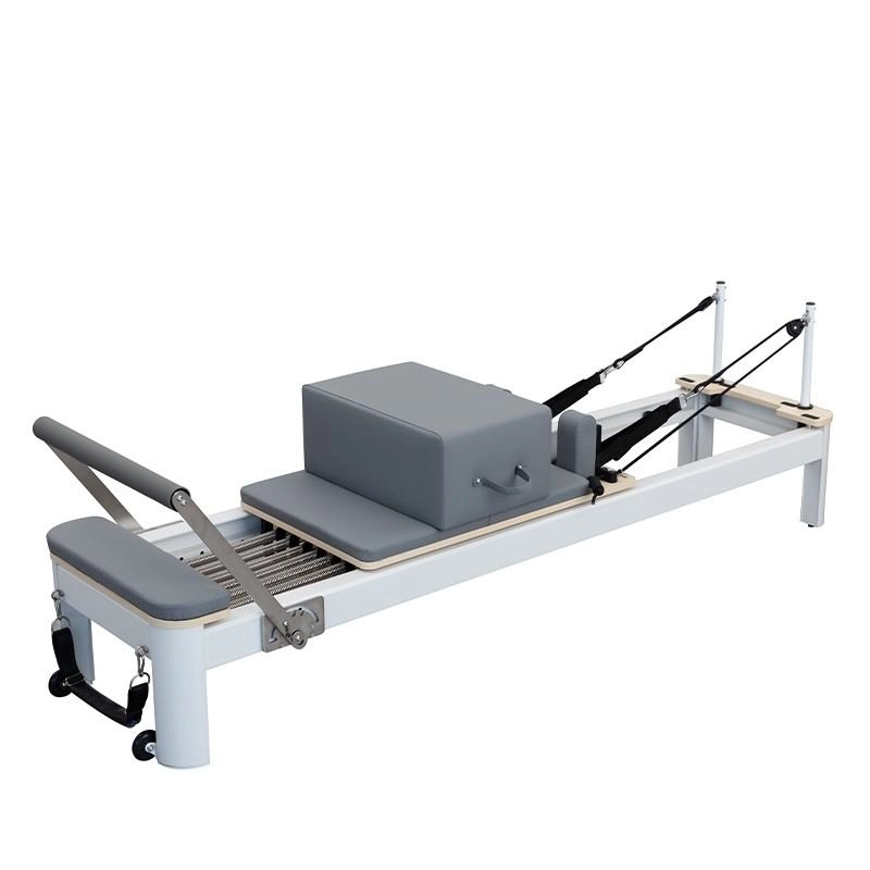 Reformer do pilatesu Extralink EX.96136 Szary