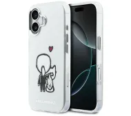 Karl Lagerfeld Karl & Choupette Back MagSafe do iPhone 17 Przezroczysty