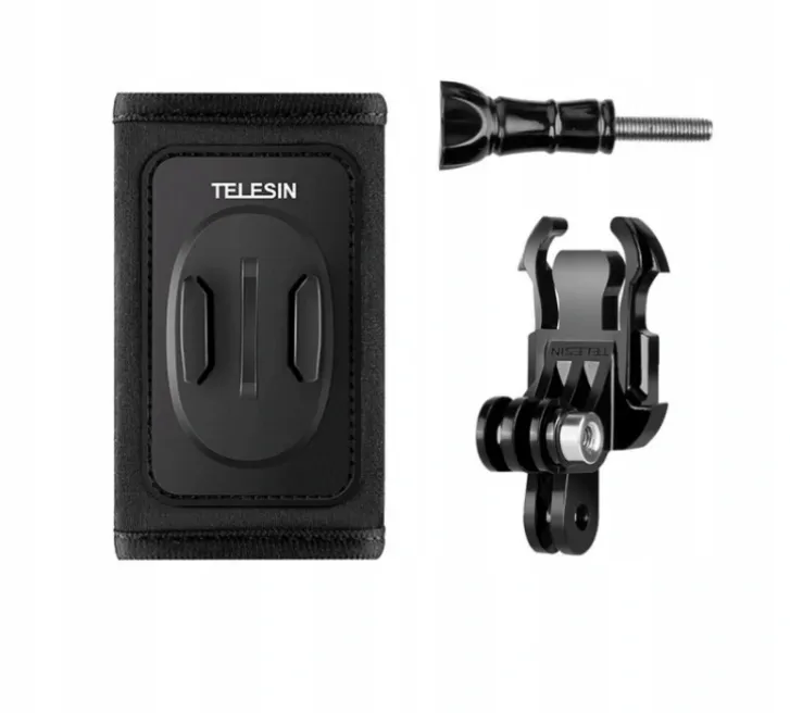 Uchwyt na plecak Telesin GP-BPM-005 do GoPro Czarny