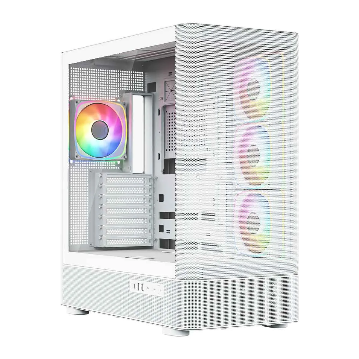 Obudowa MODECOM Volcano AQ300 ARGB Biały