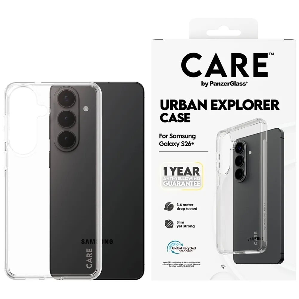 Etui PanzerGlass Urban Explorer do Galaxy S26+ Przezroczysty