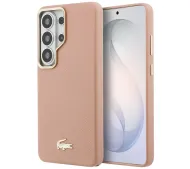 Lacoste Champs Elysees Gold Logo MagSafe do Galaxy S26 Ultra Różowy