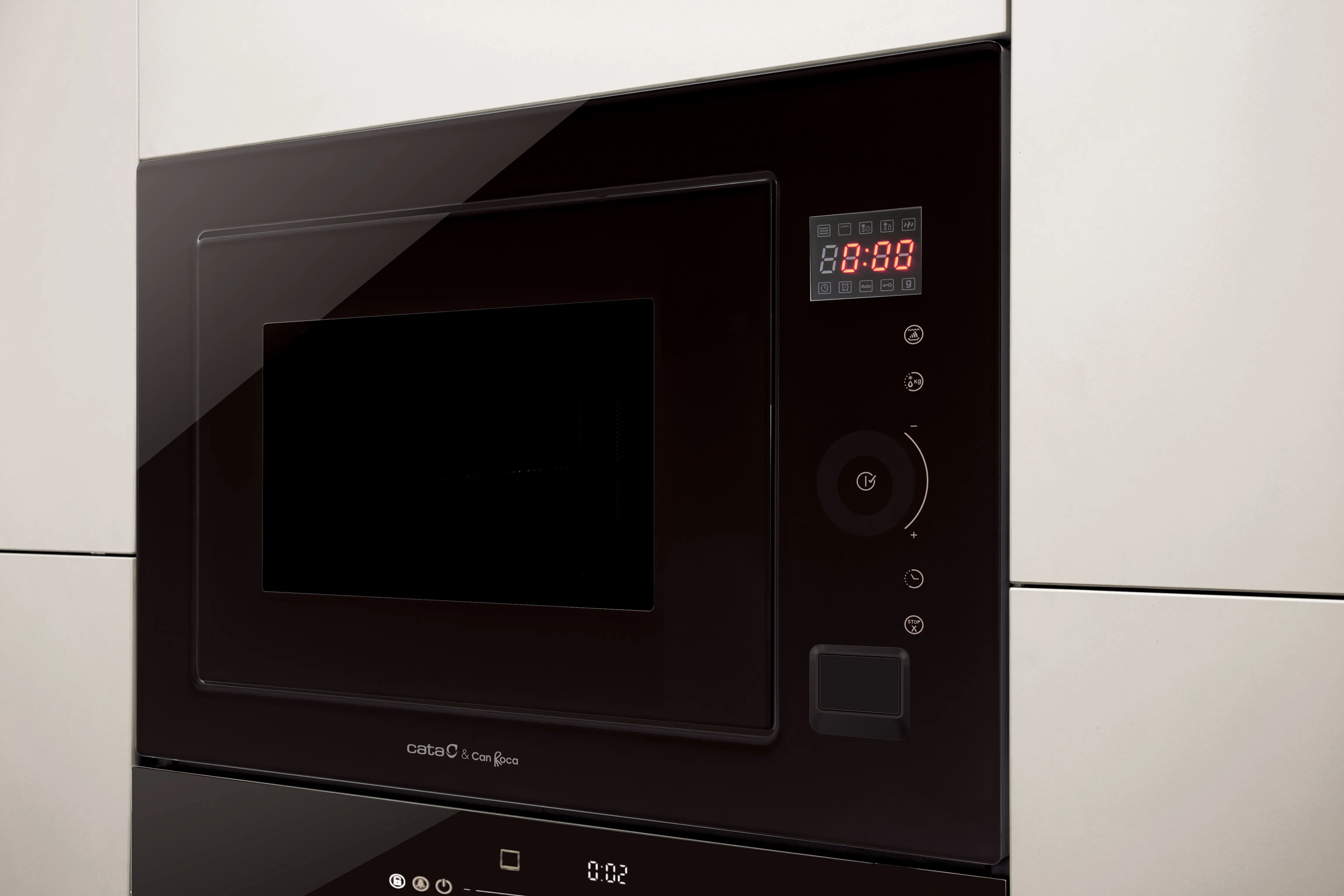 фото Микроволновая печь с грилем Cata MC 25 GTC BK 1