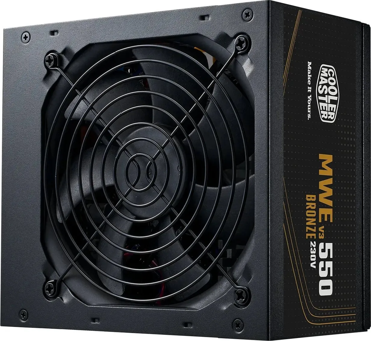 Zasilacz Cooler Master MWE Bronze V3 230V 550W 80+ Bronze Czarny