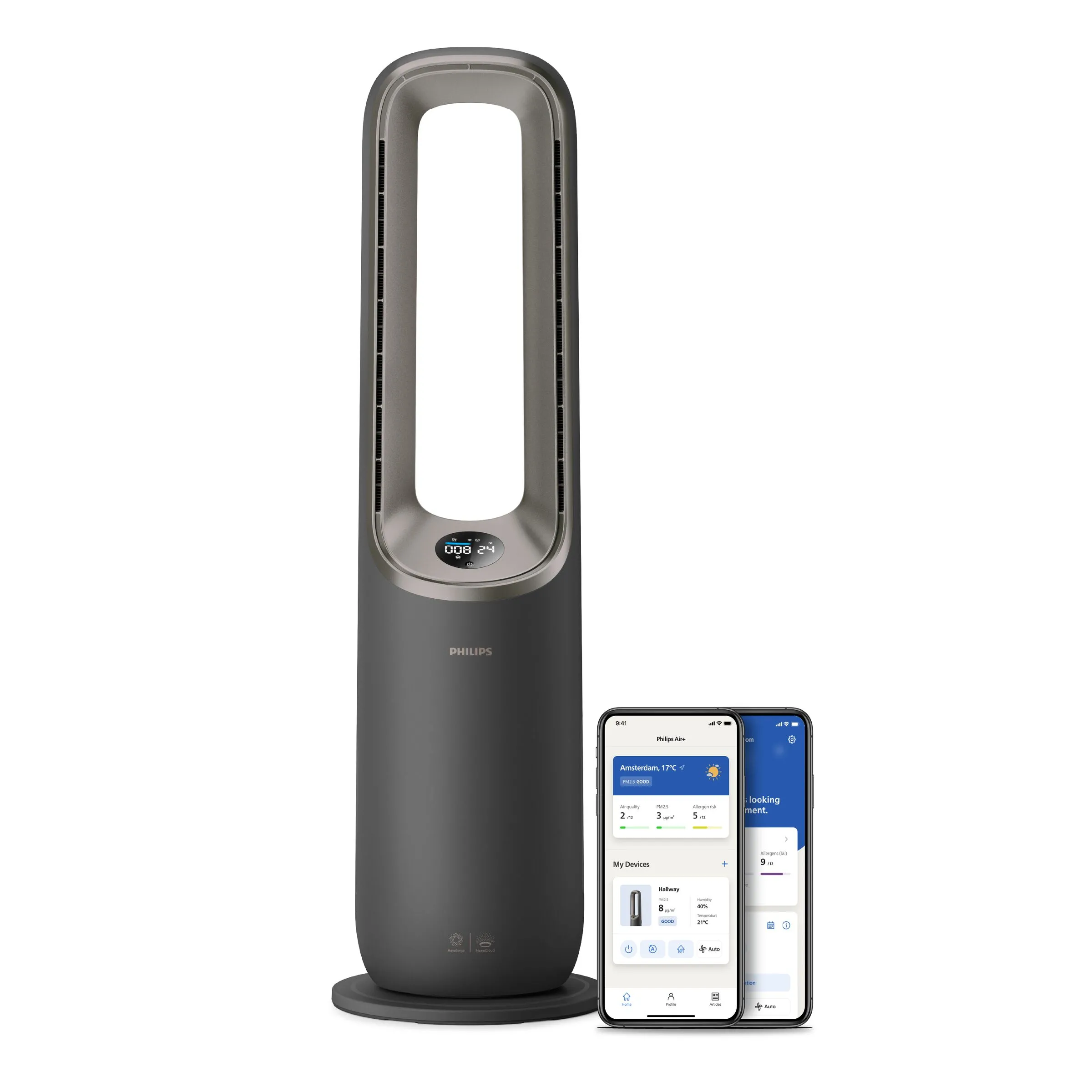 Oczyszczacz powietrza Philips AMF970/10 Nawilżanie powietrza