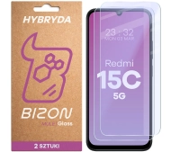 Bizon elastyczne Glass Mule Duo do Xiaomi Redmi 15C 5G 2 sztuki