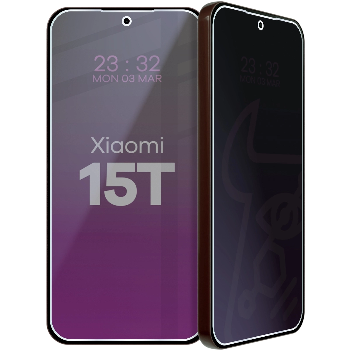 Szkło hybrydowe Bizon prywatyzujące Glass Mule Shadow do Xiaomi 15T