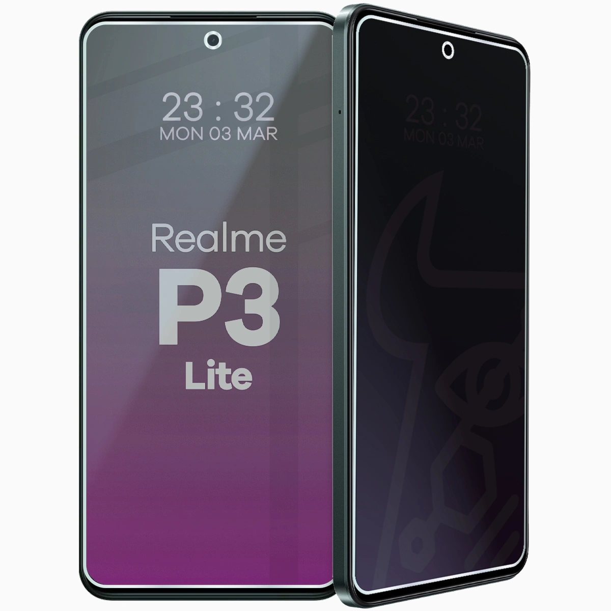 Szkło hybrydowe Bizon prywatyzujące Glass Mule Shadow do Realme P3 Lite