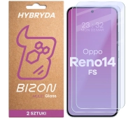 Bizon elastyczne Glass Mule Duo do Oppo Reno 14 FS 2 sztuki