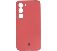 Bizon Silicone Sq do Galaxy S23 Różowo-Czerwony