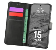 Bizon Case Pocket do Xiaomi Redmi Note 15 Pro 5G Czarny