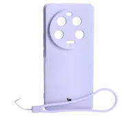 Bizon Silicone Sq do Xiaomi 13 Ultra Liliowy