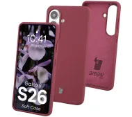 Bizon Soft do Galaxy S26 Śliwkowy