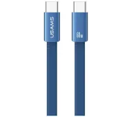 USAMS U96 USB-C do USB-C 60W 1,2m Niebieski