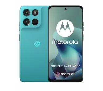 Smartfon Motorola moto g57 Power 5G 12/256GB 6,72" 120Hz 50Mpix Turkusowy