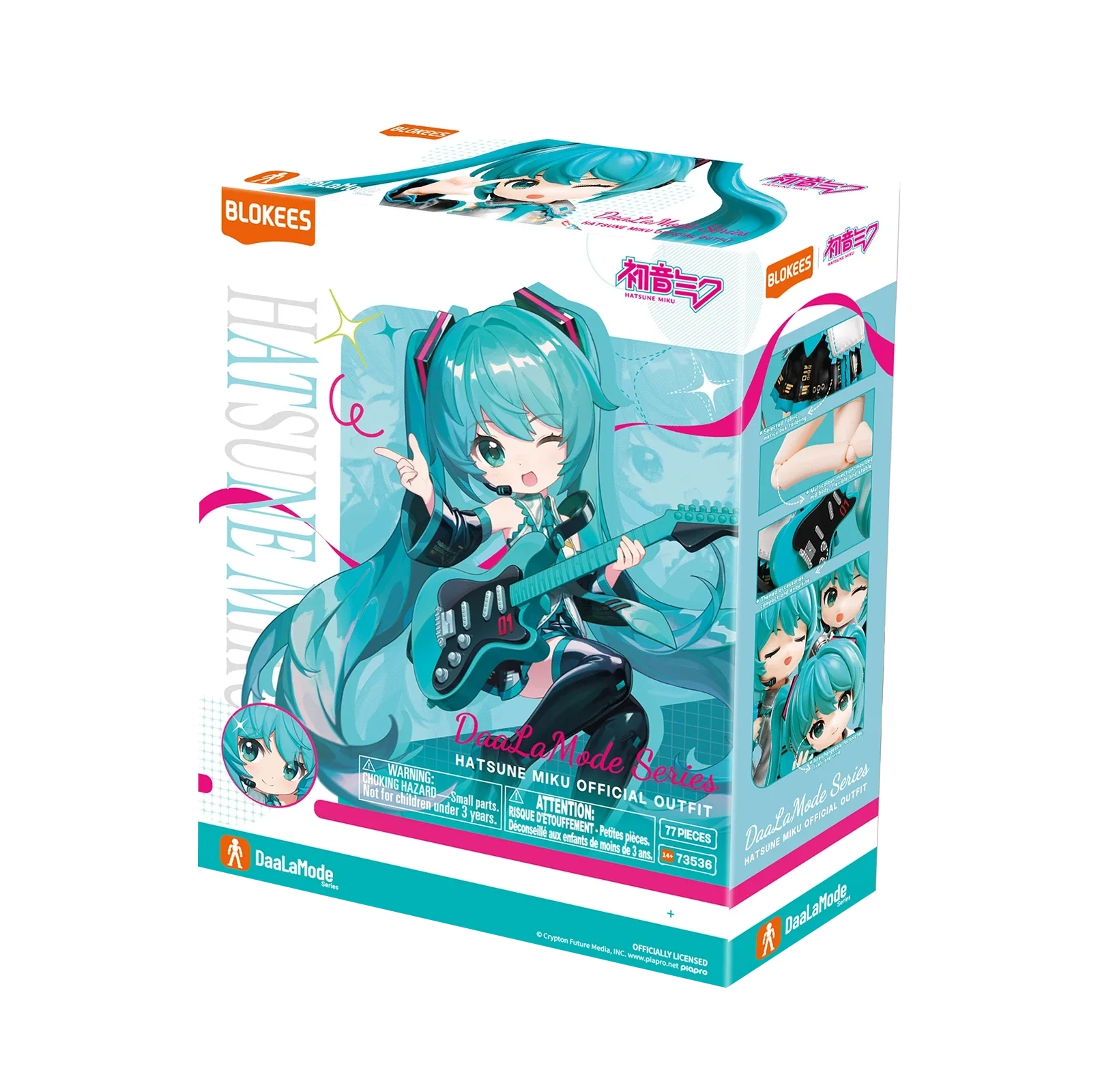 Model do składania Blokees Serendipity Series - Hatsune Miku