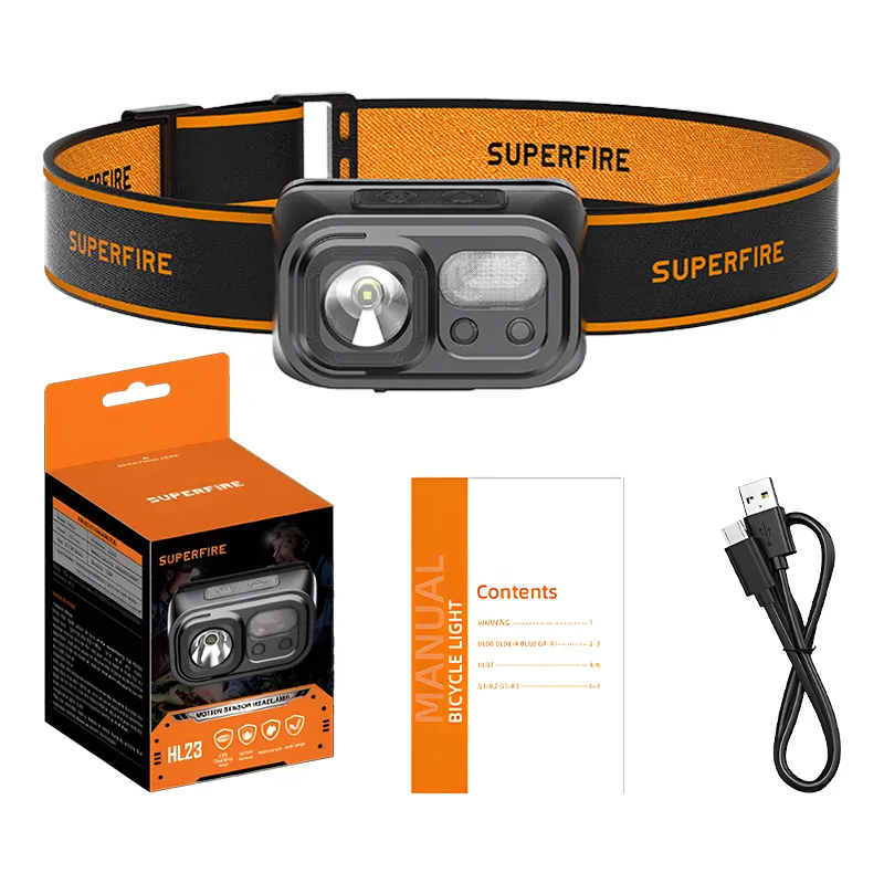 Latarka czołowa Superfire HL23