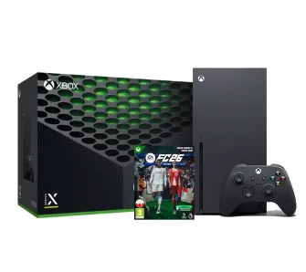 Konsola Xbox Series X 1TB z napędem + EA SPORTS FC 26