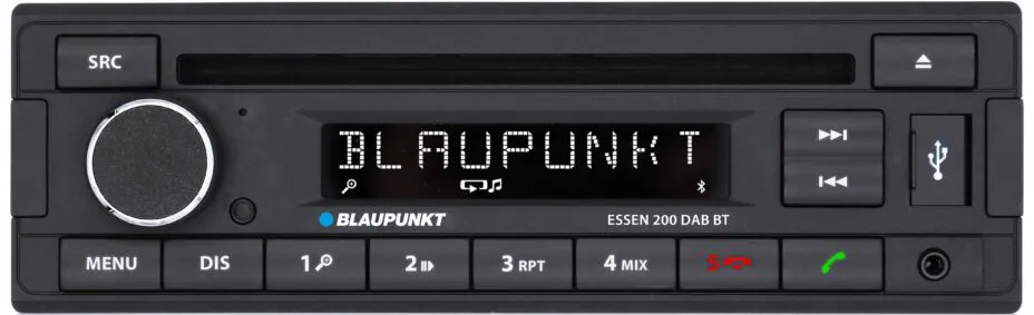 Radioodtwarzacz samochodowy Blaupunkt Essen 200 z CD/USB 4x50W Bluetooth