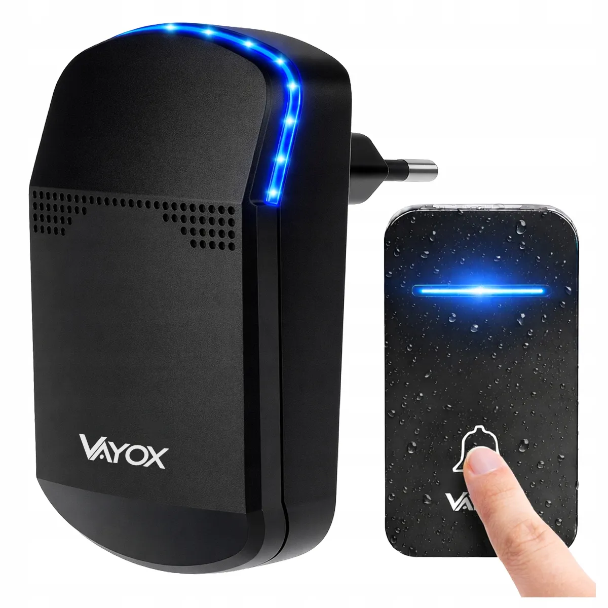 Dzwonek Vayox VA0287 Czarny