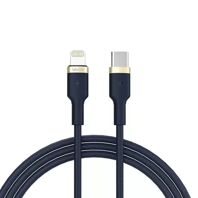 Kabel Vayox VA0061 Premium line USB-C - Lightning PD 20W 1m Granatowy