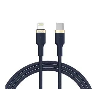 Kabel Vayox VA0061 Premium line  USB-C - Lightning PD 20W 1m Granatowy