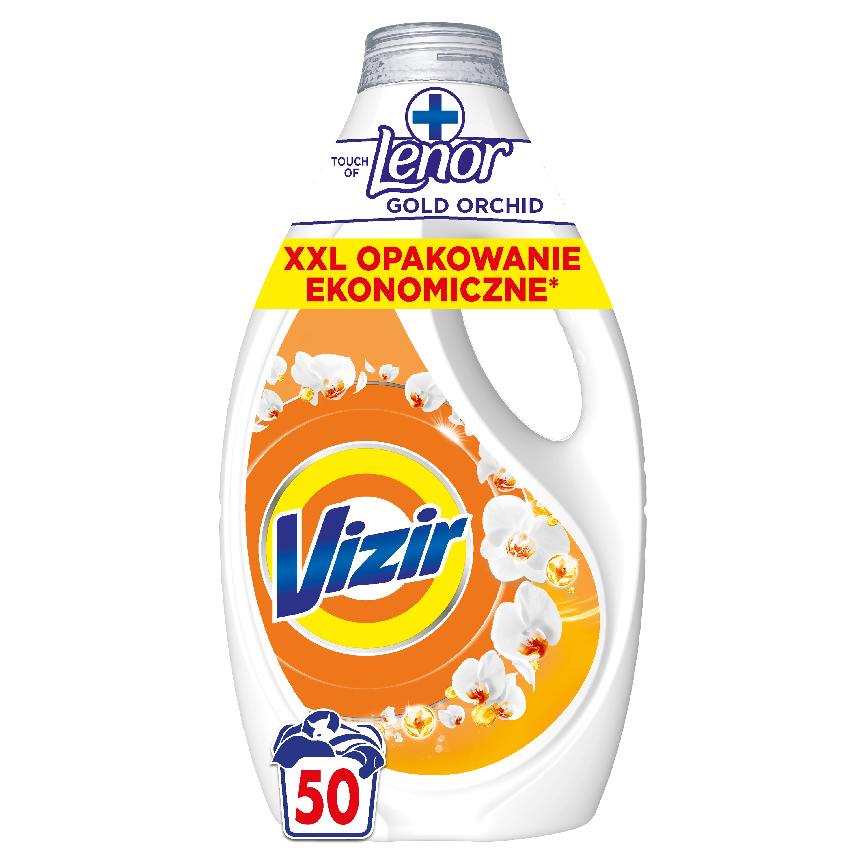 Płyn do prania Vizir Touch of Lenor Gold Orchid 50 prań 2l