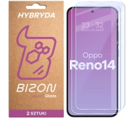 Bizon elastyczne Glass Mule Duo do Oppo Reno 14 2 sztuki