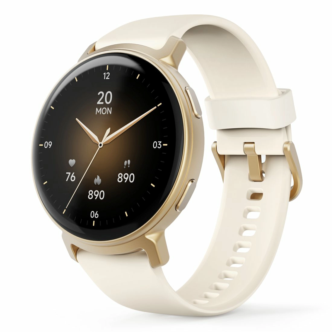 Smartwatch Hama 7020 43mm GPS Złoty