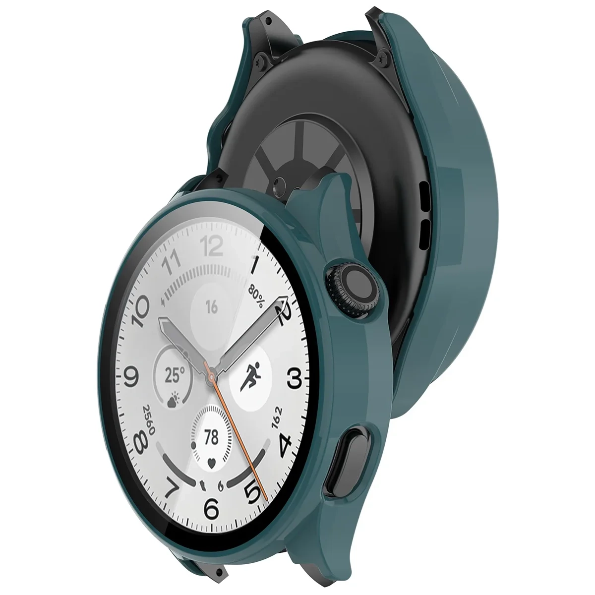 Etui Bizon Case Watch Adamo do Xiaomi Watch 5 Zielony