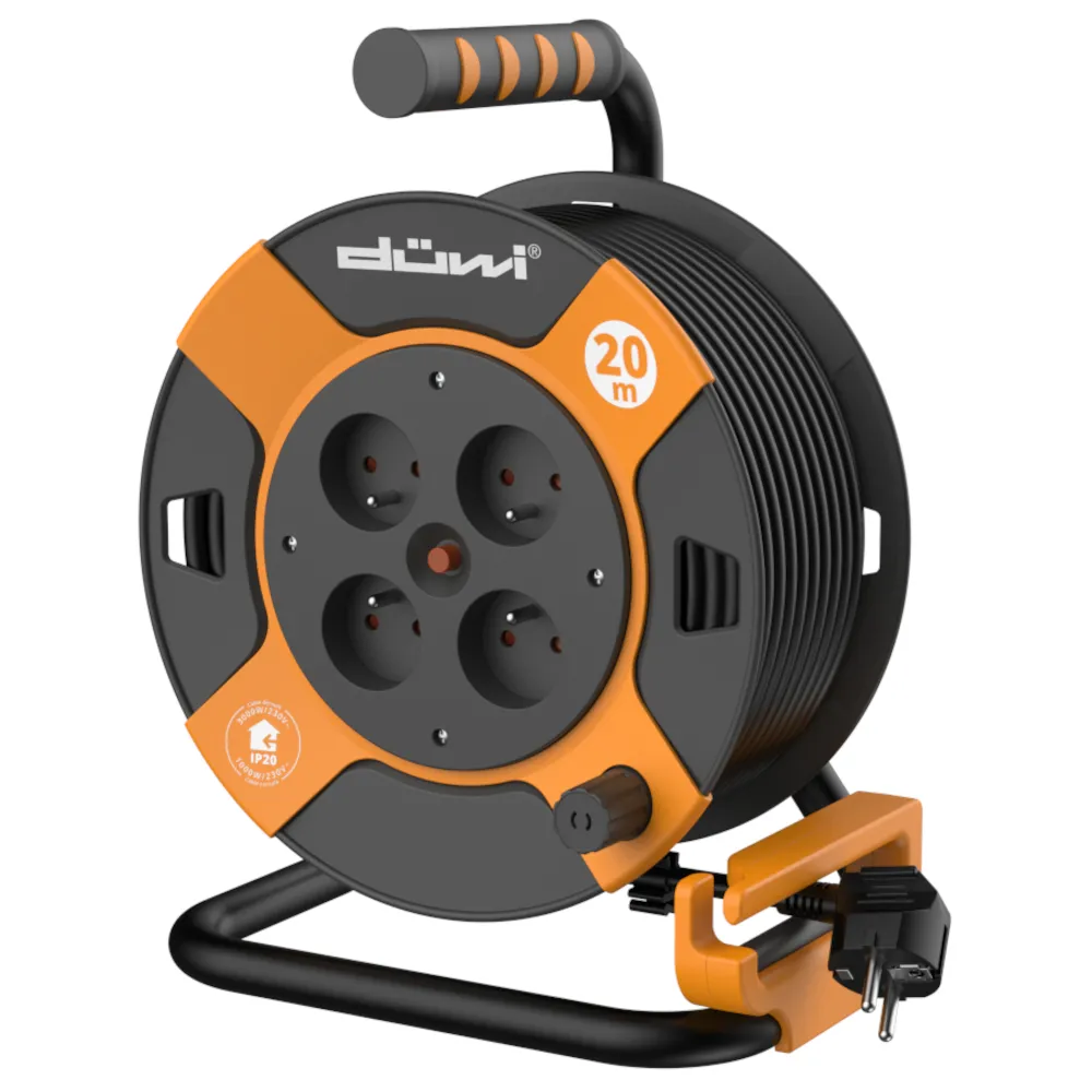 Przedłużacz bębnowy Duwi 24620 3G1,0 20m