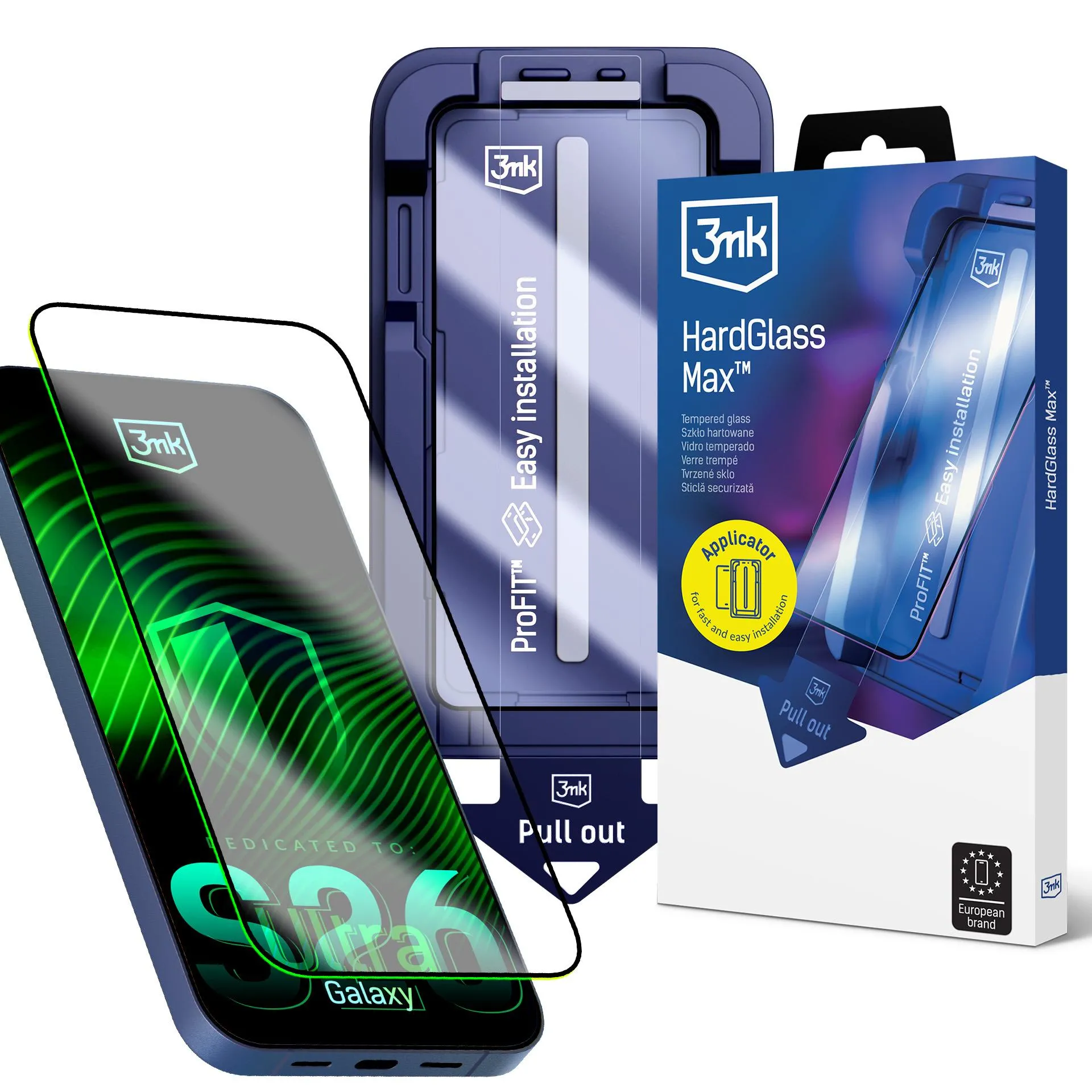 Szkło hartowane 3mk Hardglass Max do Galaxy S26 Ultra