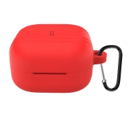 Bizon Case Headphone Silicone do Galaxy Buds 4/4 Pro Czerwony