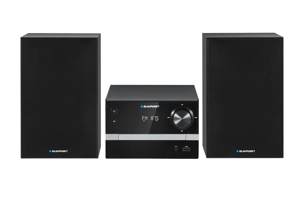 Wieża Blaupunkt MS9BT 20W Bluetooth Radio FM Czarny