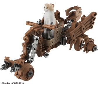 Model do składania Bandai Neko Busou Tenko Mori 2