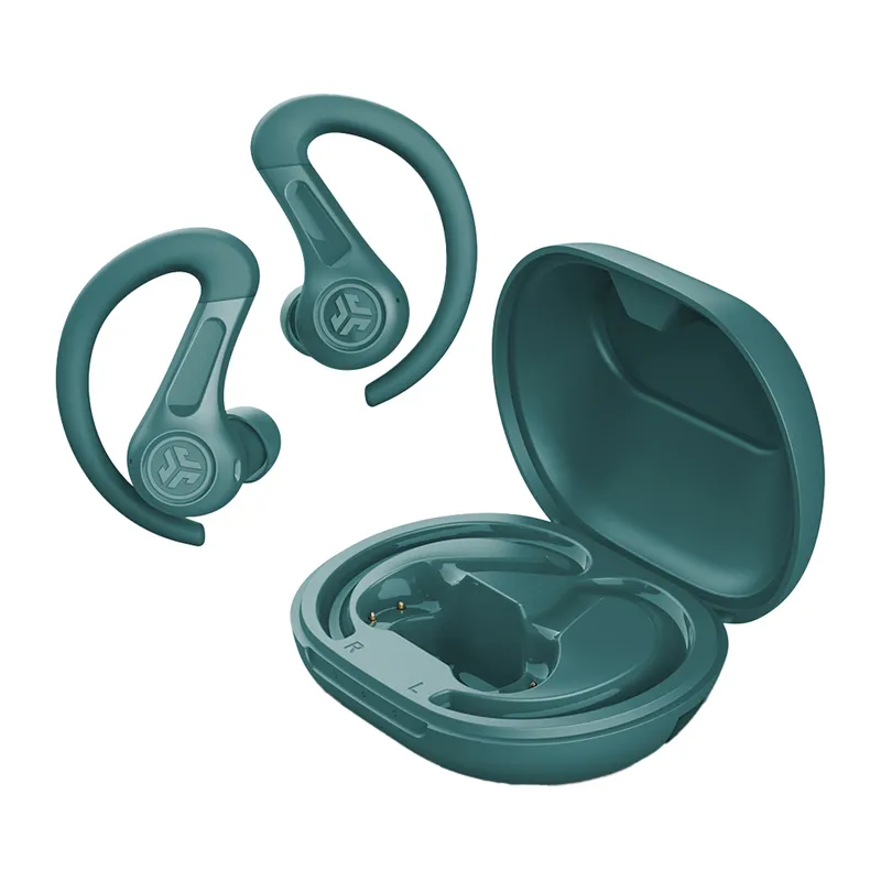Słuchawki bezprzewodowe JLab JBuds Sport ANC 4 Dokanałowe Bluetooth 5.3 Zielony