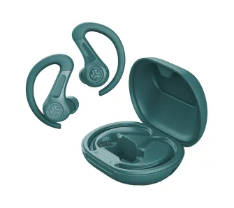 Słuchawki bezprzewodowe JLab JBuds Sport ANC 4 Dokanałowe Bluetooth 5.3 Zielony