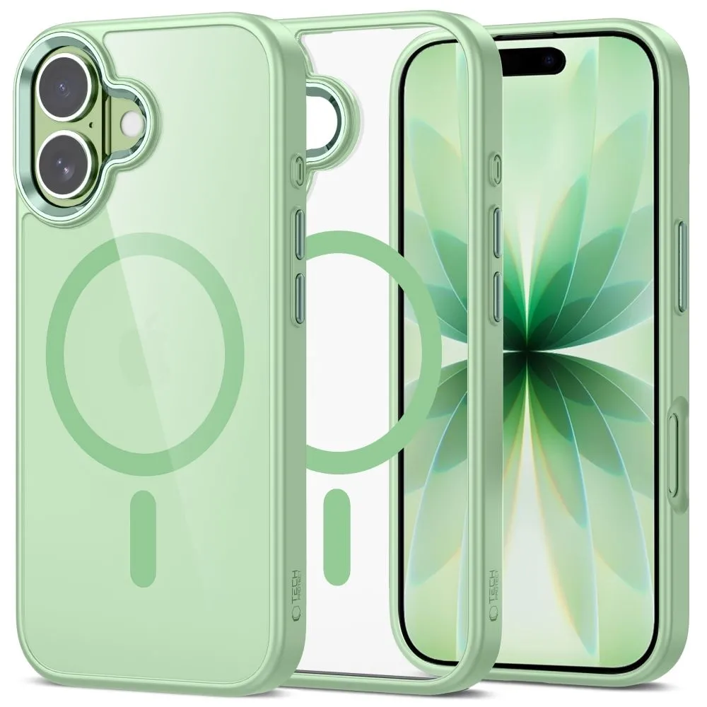 Etui Tech-Protect MagMat MagSafe do iPhone 17 Zielony
