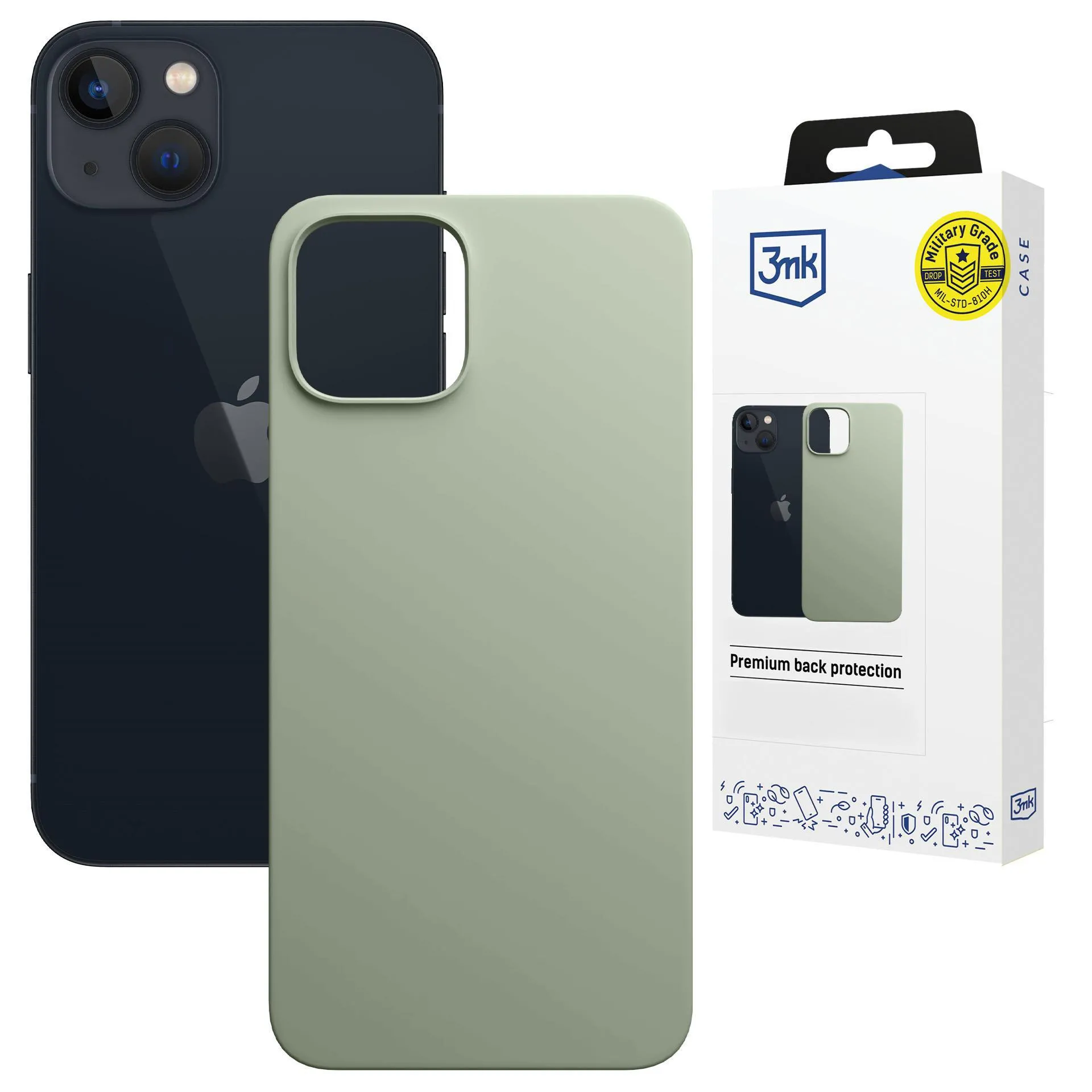 Etui 3mk Hardy Mellow MagCase do iPhone 15 Plus Zielony