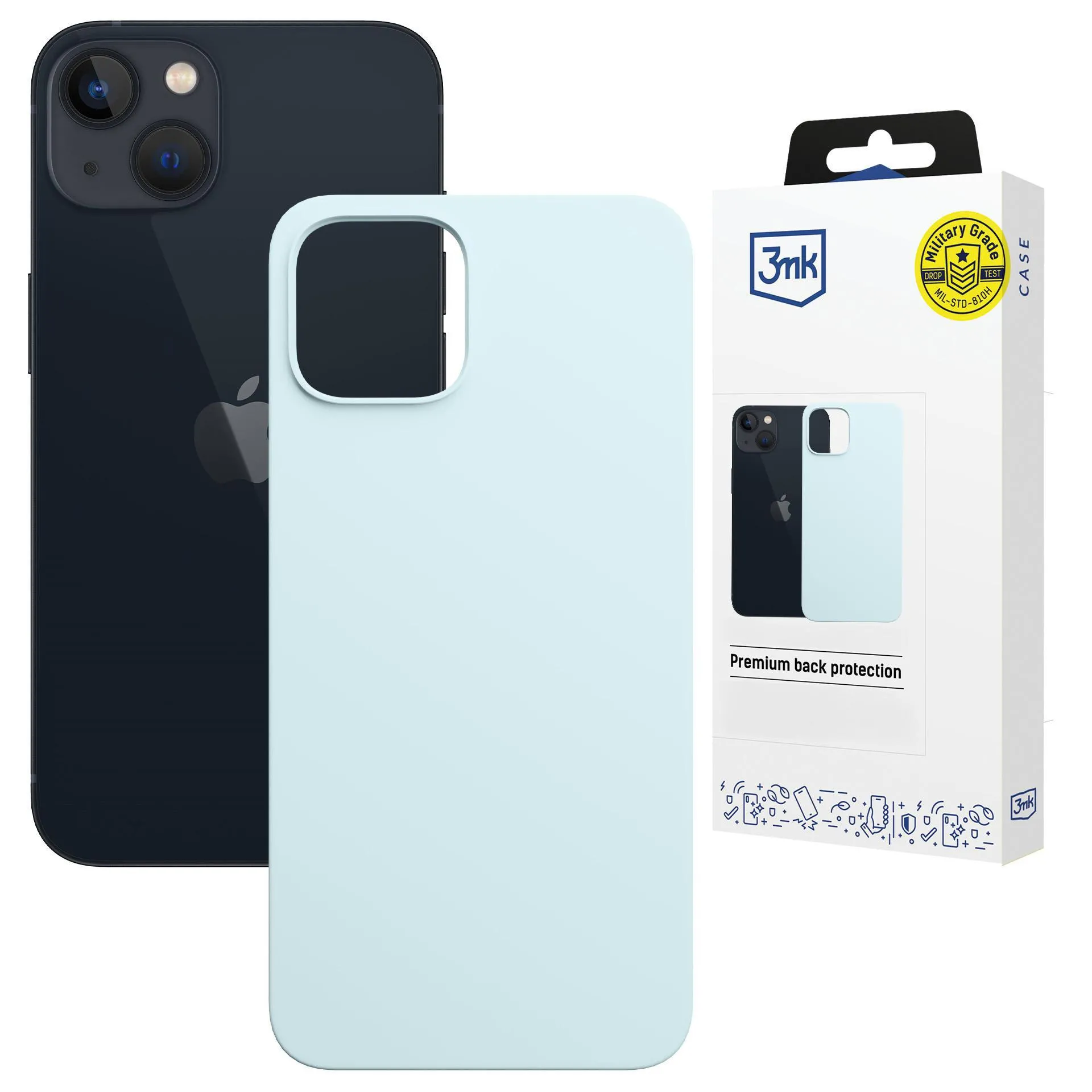 Etui 3mk Hardy Mellow MagCase do iPhone 15 Plus Niebieski