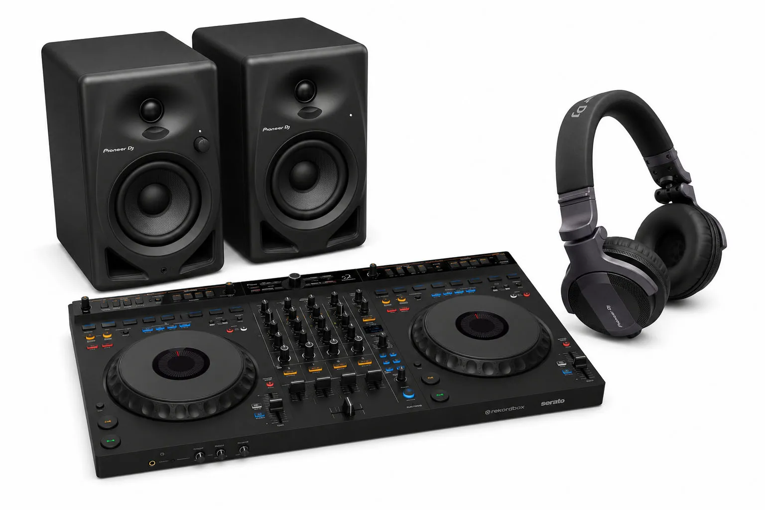 Kontroler DJ Pioneer Zestaw Level Up House Party Bundle DDJ-GRV6 + Słuchawki HDJ-CUE1 + Kolumny DM-40D
