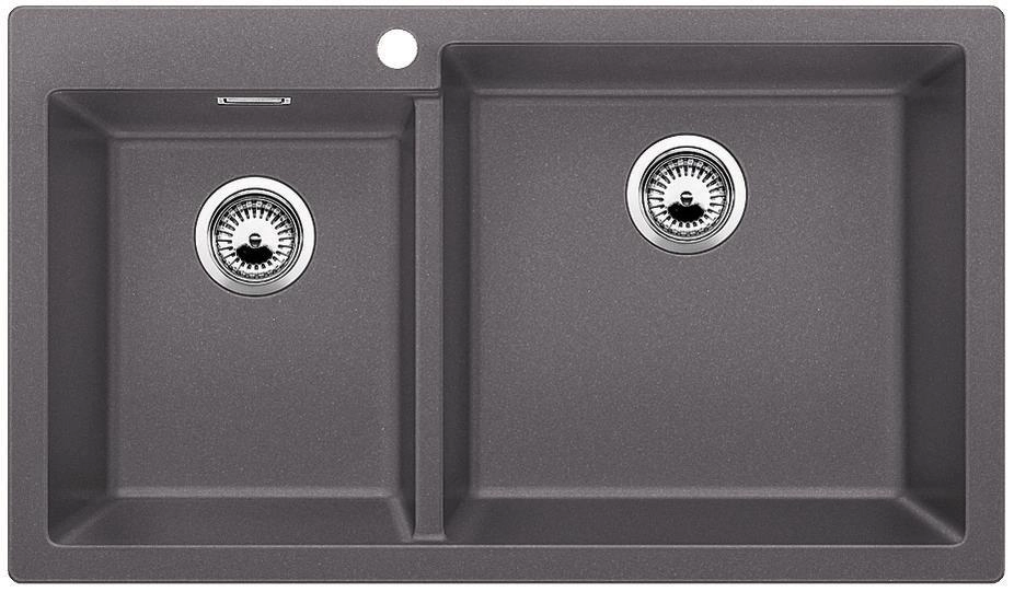 Zlewozmywak Blanco PLEON 9 523058 Granitowy Szarość skały