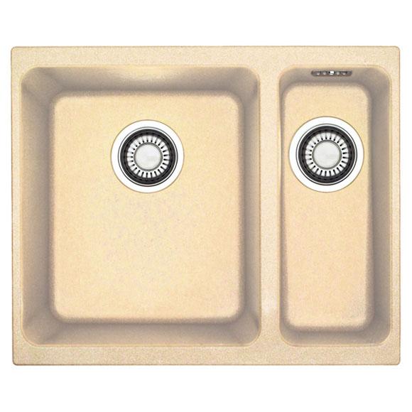 Zlewozmywak Franke Kubus 160 - orzech - granitowy - do podbudowy